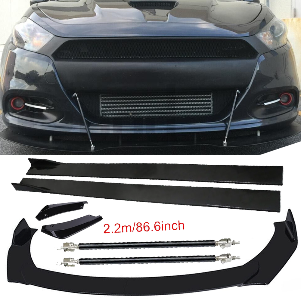 Front Rear Bumper Lip Splitter Spoiler87