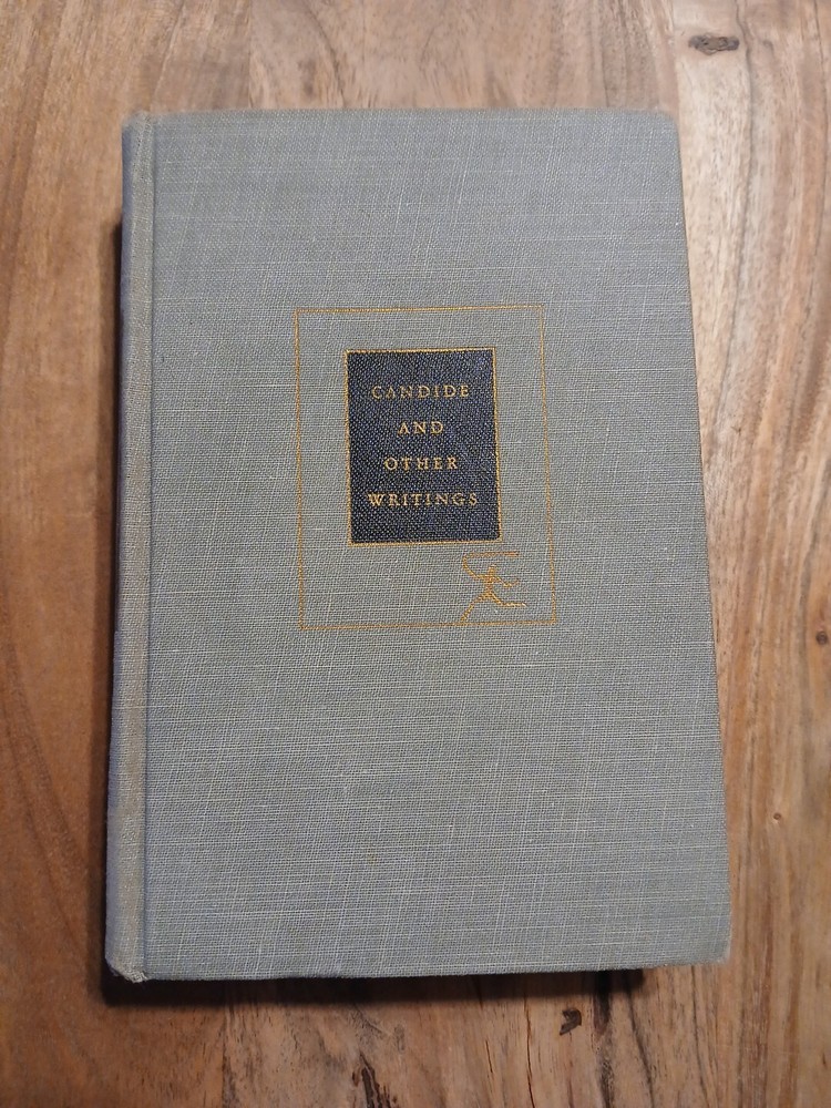 Candide And Other Writings Voltaire 1956 Modern Library