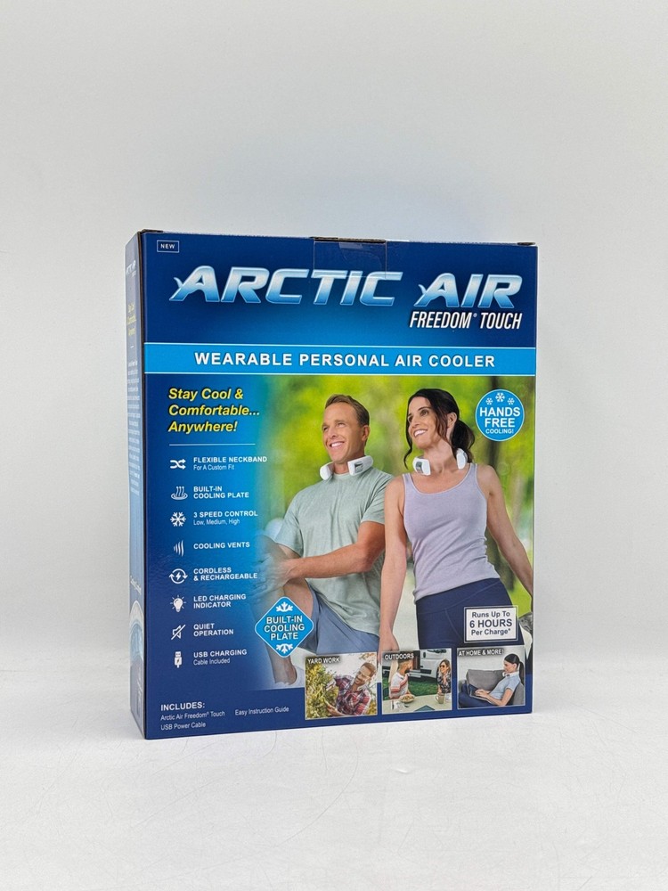 ARCTIC AIR FREEDOM Portable Personal Air Cooler 3-Speed Neck Fan