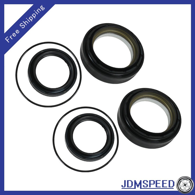 Front Axle Knuckle Vacuum Tube Seal Kit for 98-04 Ford F250 F350 F450 Super Duty