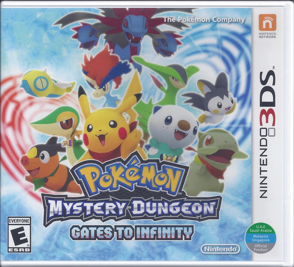 Pokemon Mystery Dungeon: Gates to Infinity (Nintendo 3DS, 2013)