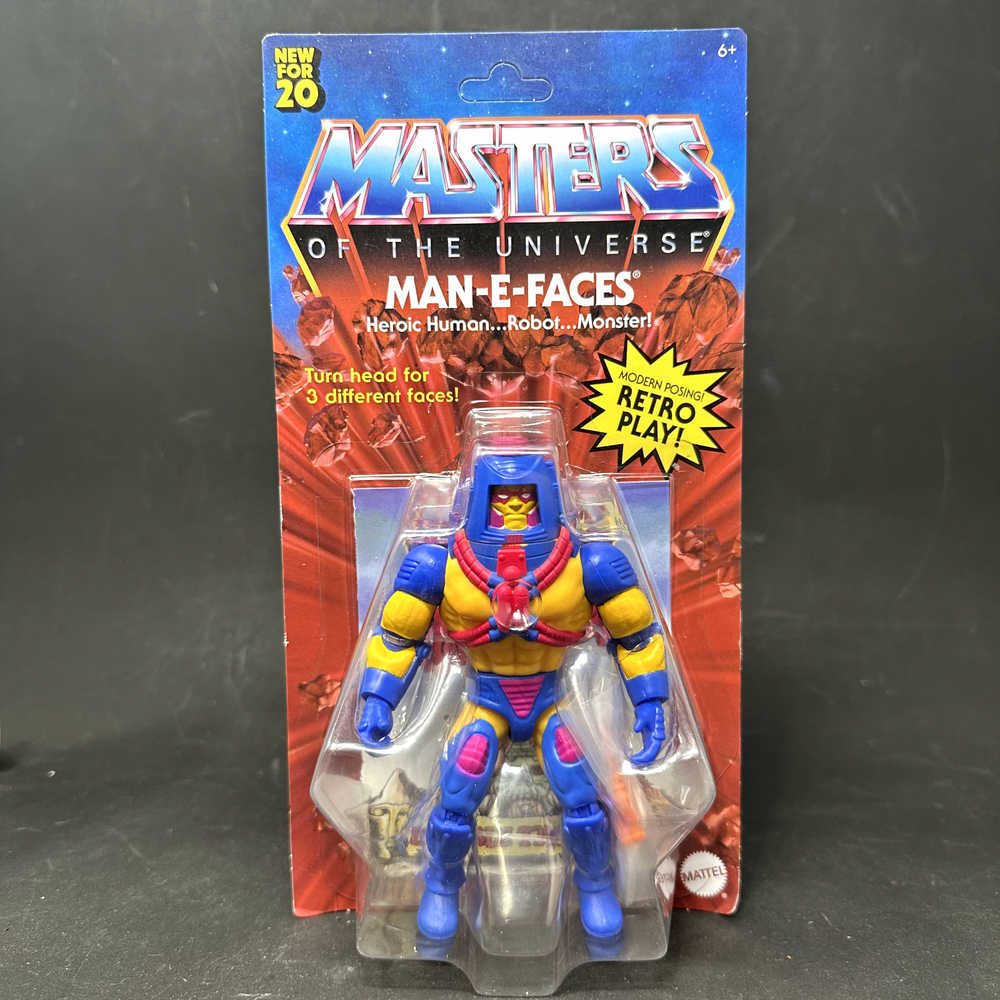 Masters of the Universe MOTU Origins Retro Man-E-Faces Figure 2024 - Sealed