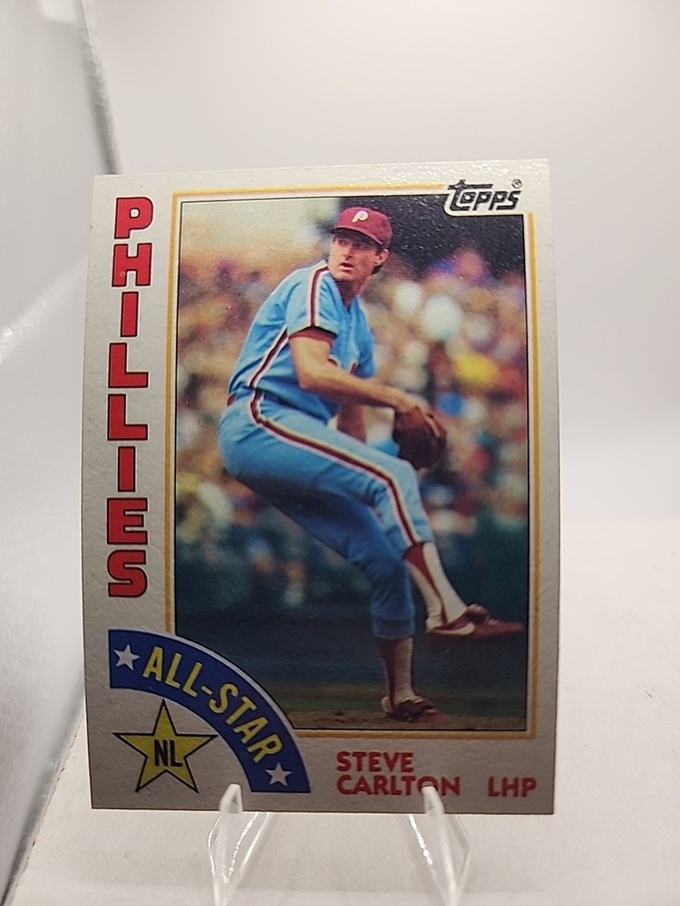 1984 Topps All Star Steve Carlton #395 NM-MT Set Break