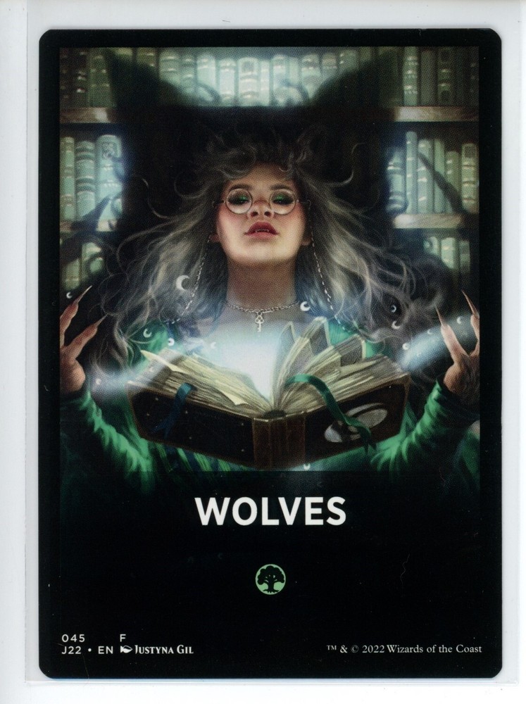 WOLVES THEME CARD Jumpstart 2022 #45 J22(NM+)(MTG)