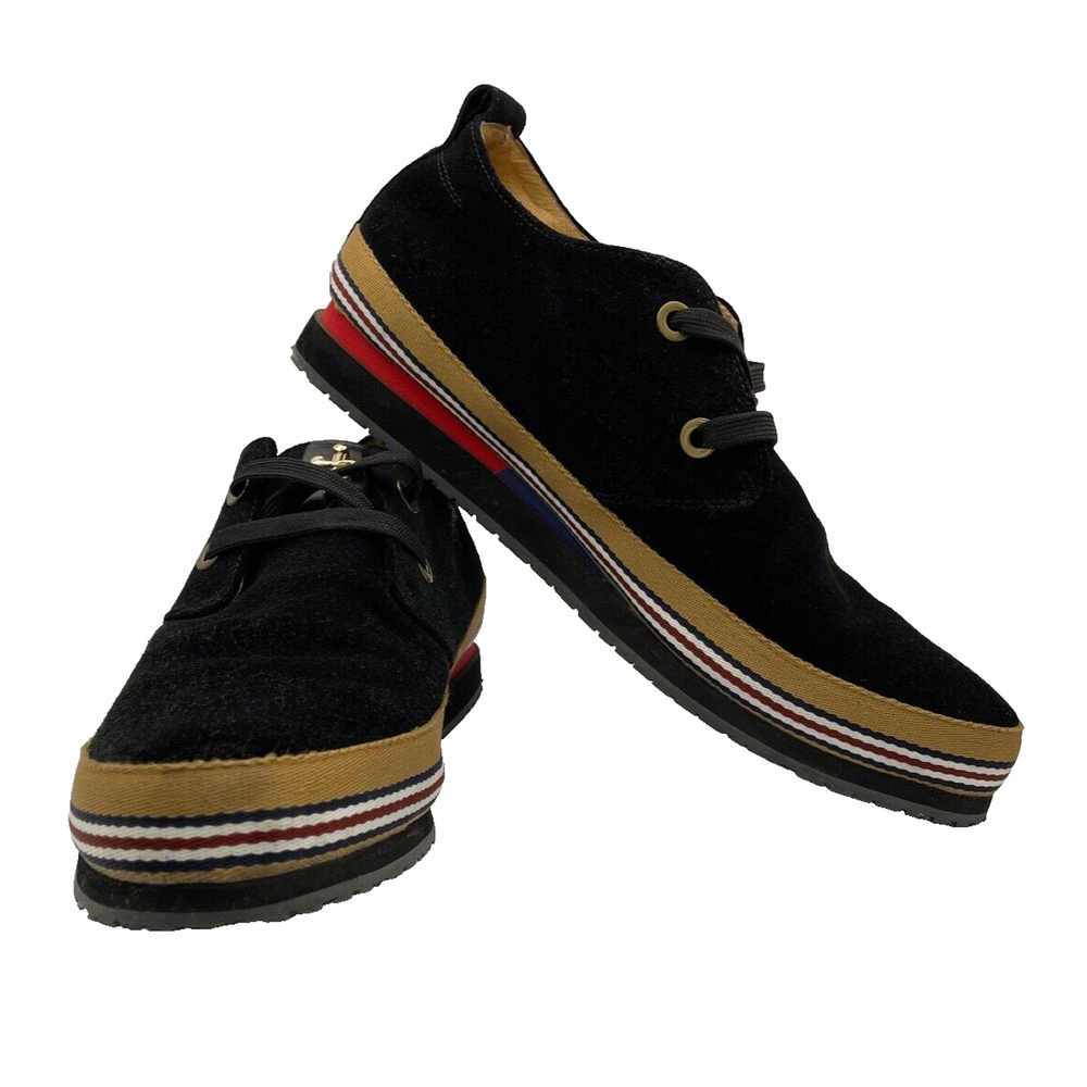 Pre-Owned BaBiDiEr Black Suede 4VS Shoes for Timeless Style