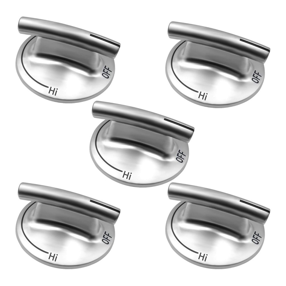 5pcs/set High Quality Switch Knob Replace For Maytag/Whirlpool Stove 74007733