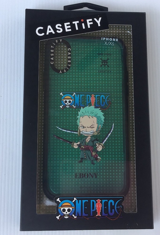 Casetify One Piece Ebony Anime Green iPhone X/Xs Phone Case Unopened