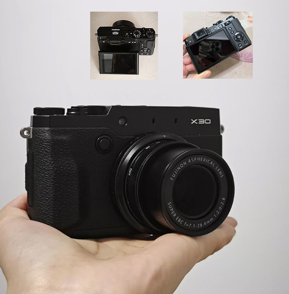 Fujifilm X30 12MP 4x Optical Zoom Digital Camera Built-in Flash F2.0-2.8,