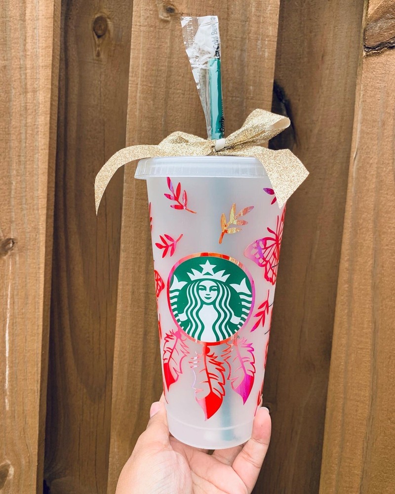 Starbucks 5-Pack Reusable Cold Cups with Lids & Straws
