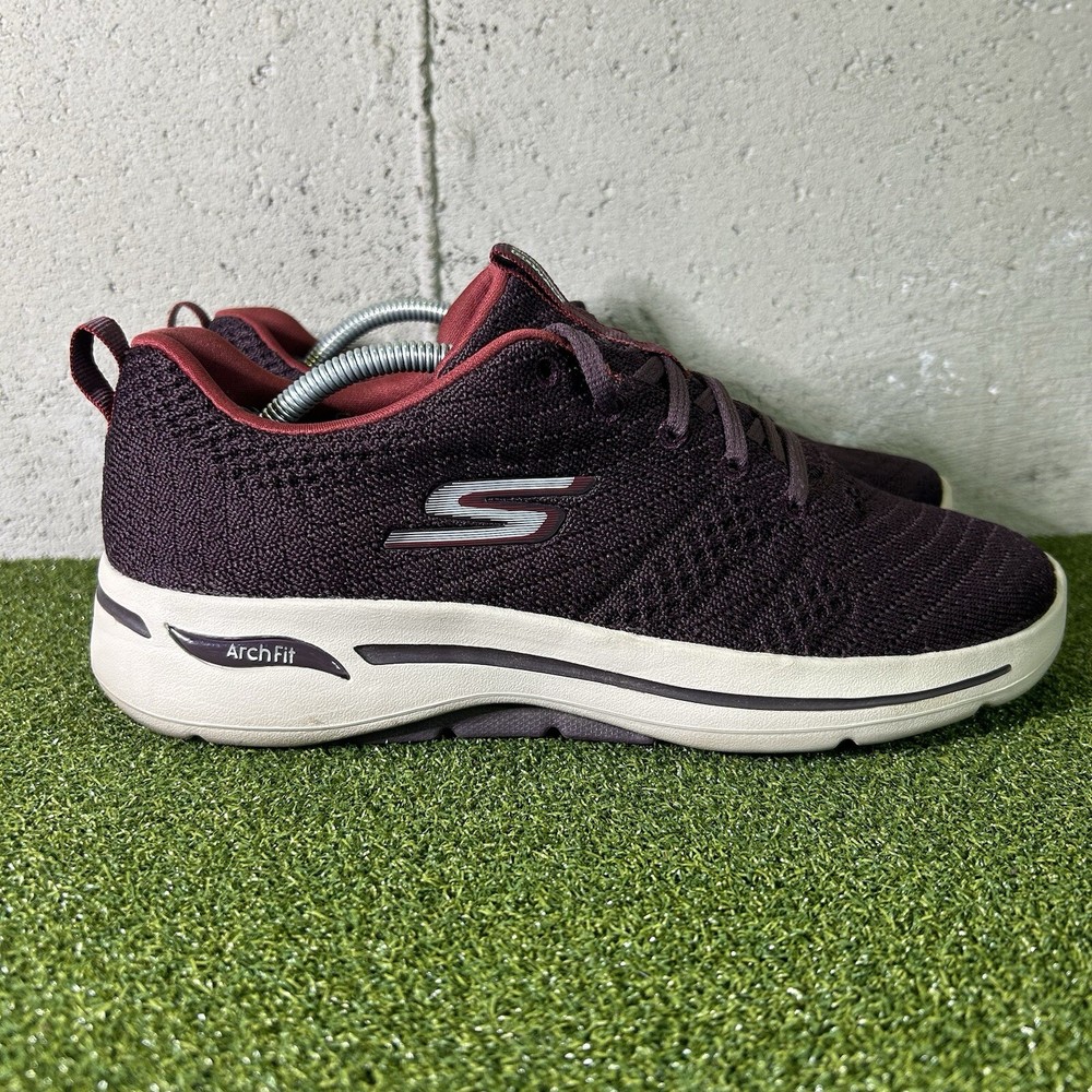 Skechers Go Walk Arch Fit Unify Purple 124403 Sneakers Shoes Women’s 9