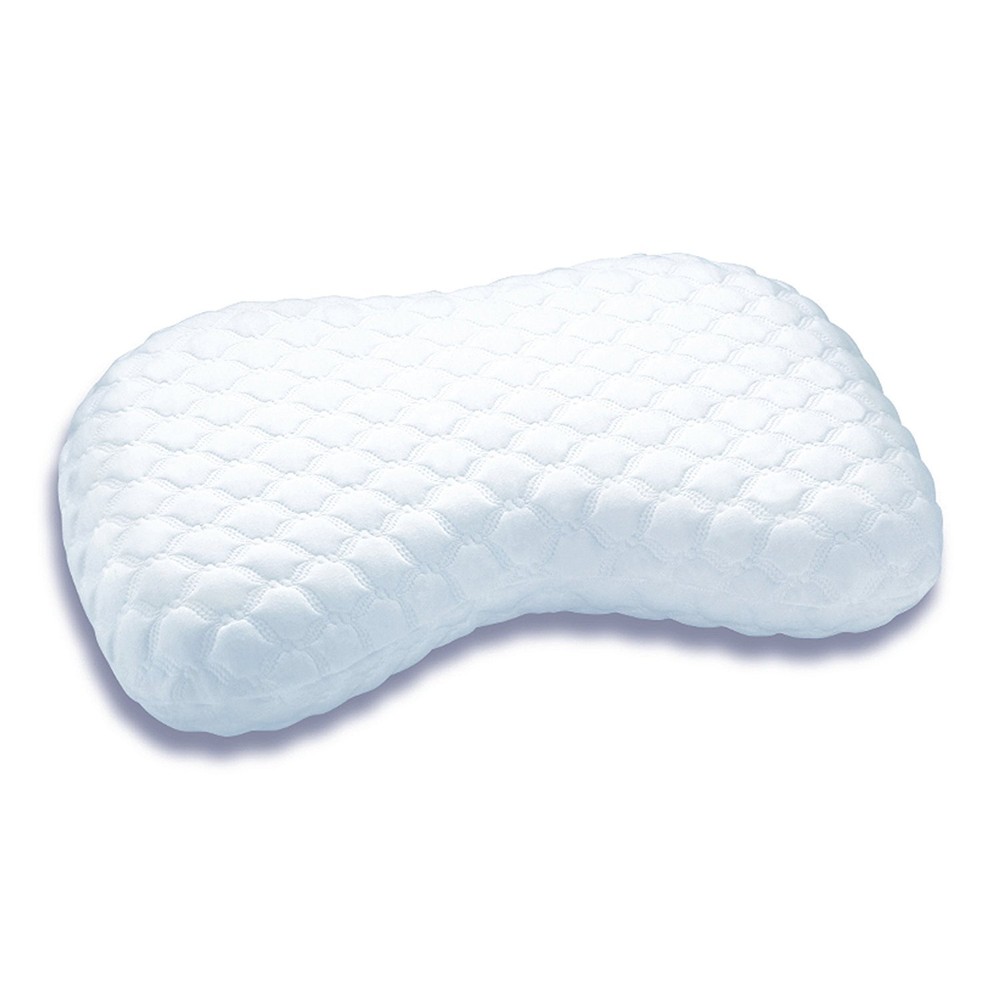 Versacurve Curved Memory Foam Pillow, Standard Size, Therapeutic for Neck and...