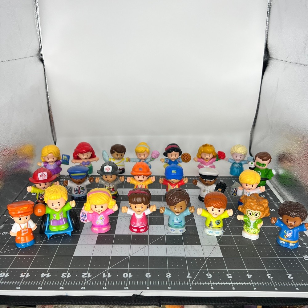 Fisher Price Little People Lot 23 Disney Princess Heroes Kids Figures Various Yr