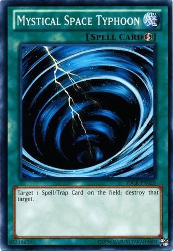 Mystical Space Typhoon SDCR-EN026 Common Unlimited Edition Moderately Played