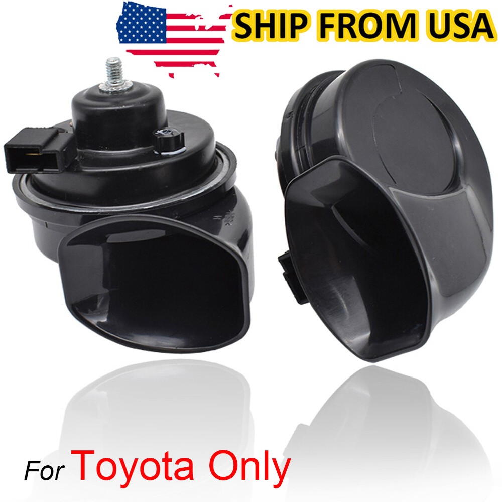 12V125db Waterproof Snail Horn For Toyota Camry Tacoma RAV4 Corolla Highlander;
