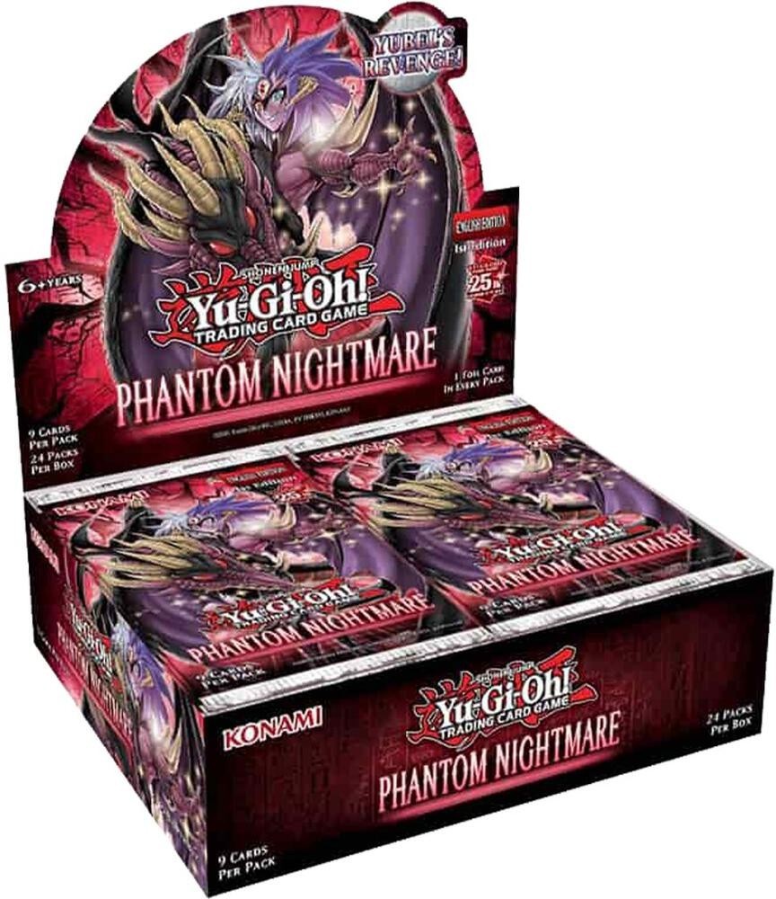 2024 Yugioh Phantom Nightmare 1st Edition Booster Box [24-Packs] Sealed