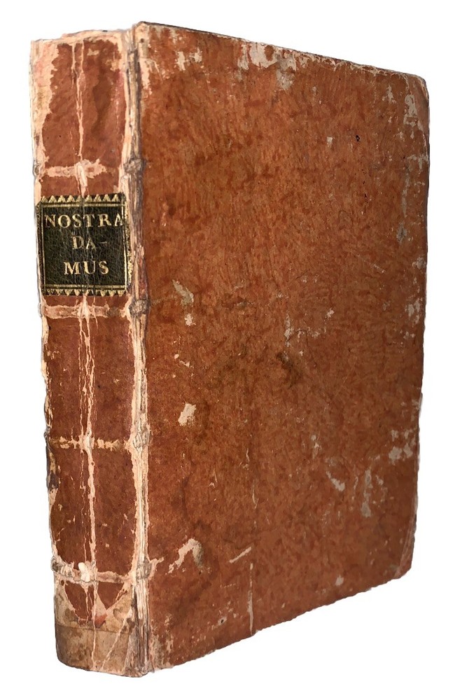 1790, MANUSCRIPT, NOSTRADAMUS PROPHECIES & COMMENTARIES, EX-LIBRIS: DANIEL RUZO