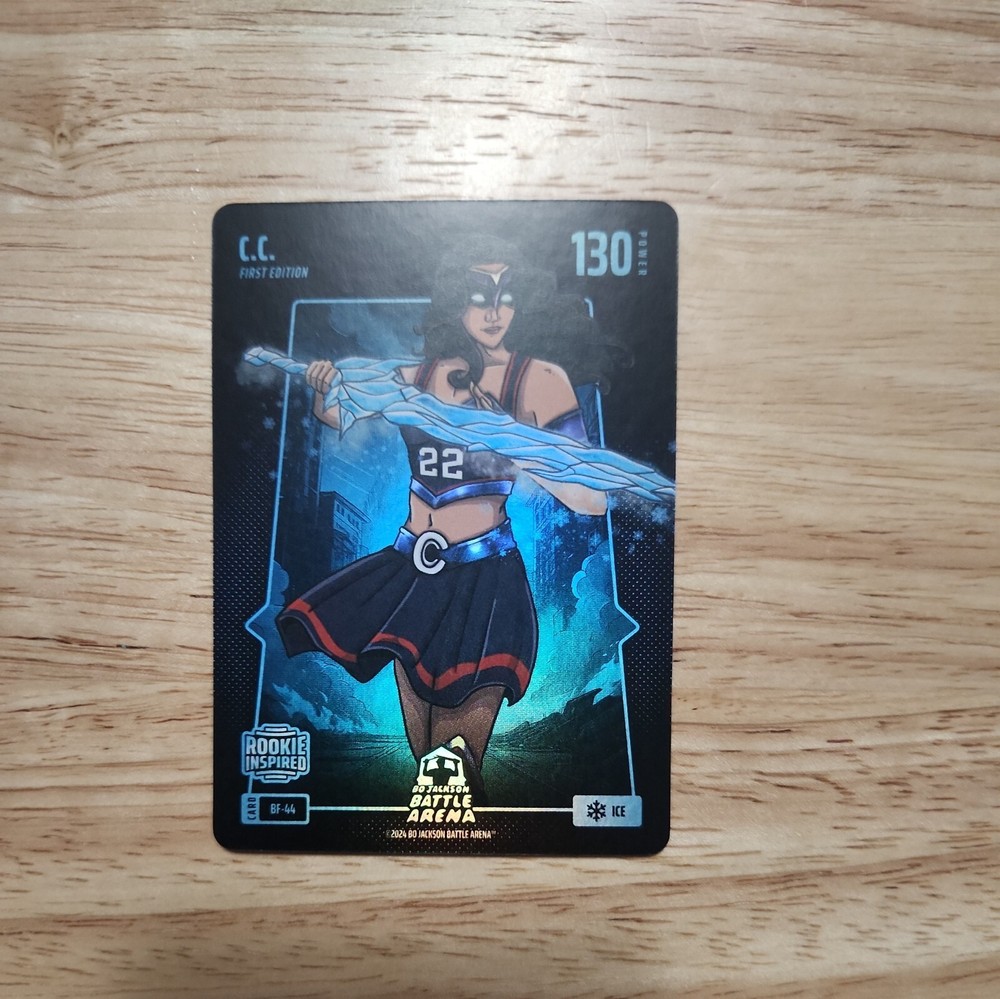 Bo Jackson Battle Arena Battlefoil Ice C.C. #44 Caitlin Clark