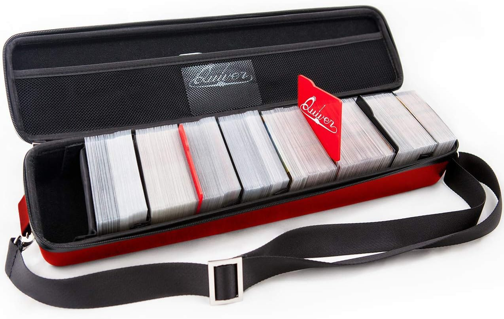 Red Card Case for MTG Deck – Premium Trading Card Storage Box