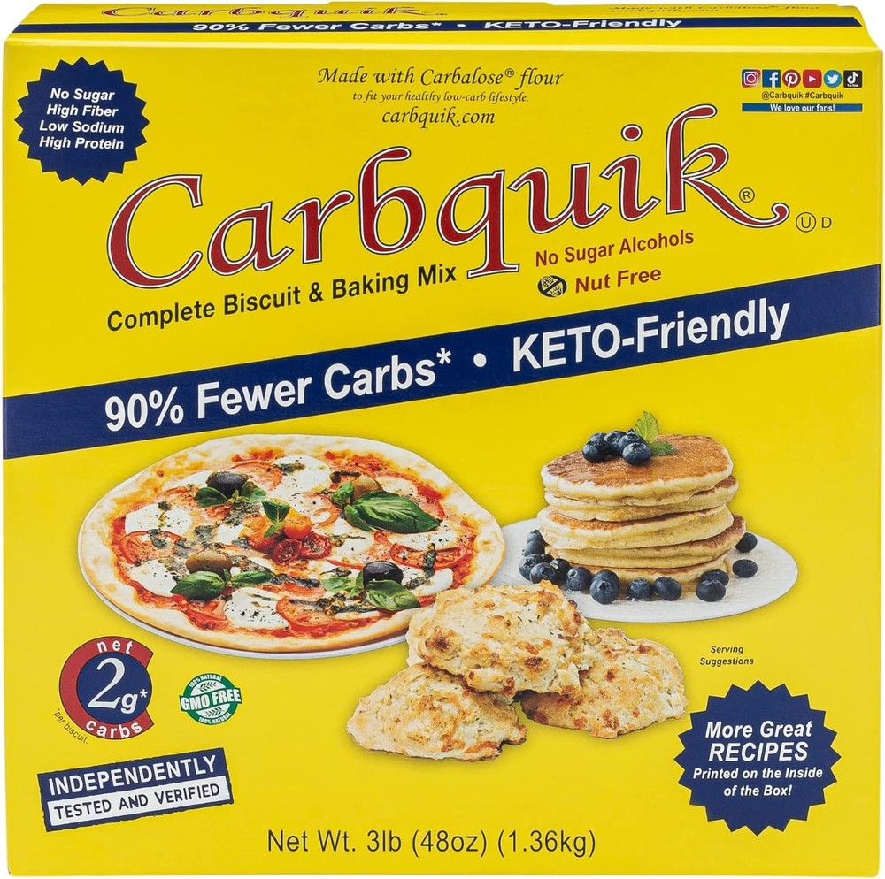 Low-Carb Carbquik Baking Mix 3lb Pack - Keto Friendly