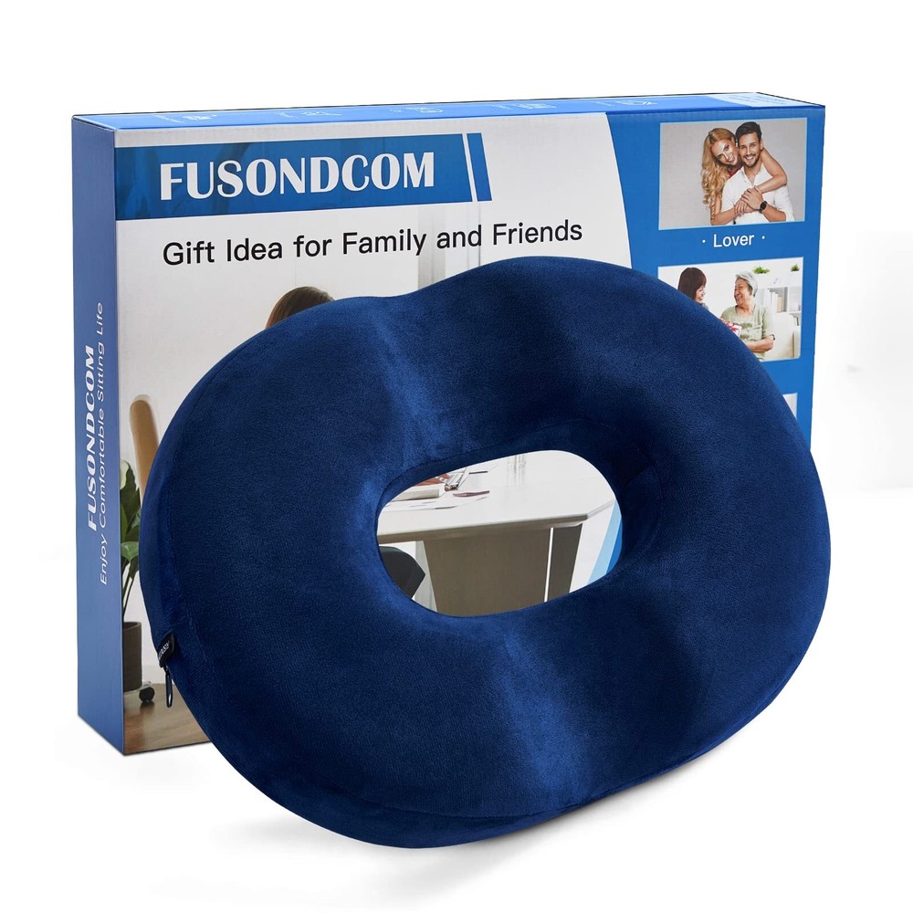 Donut Pillow seat Cushion for Tailbone Pain Hemorrhoid Butt DonutCar Seat Cus...