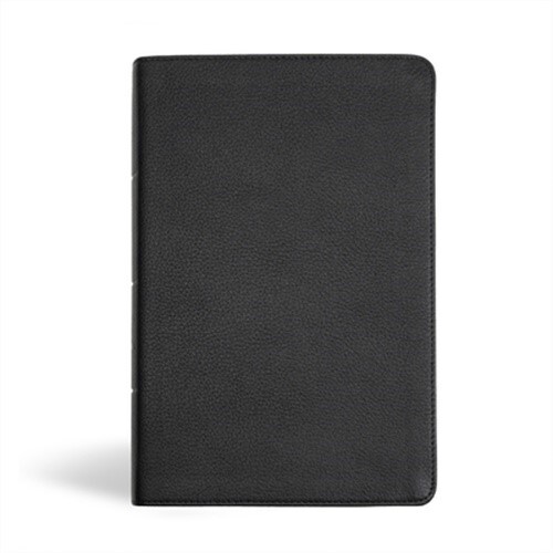 KJV Personal Size Giant Print Bible in Black Genuine Leather by Holman 2024