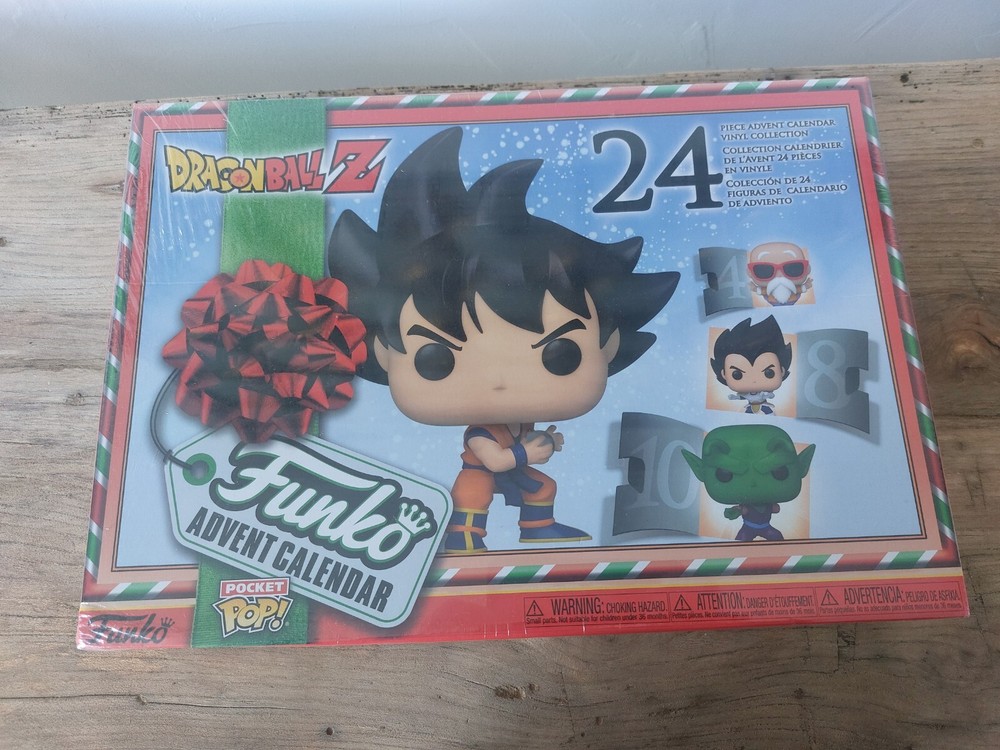 Dragon Ball Z Funko Advent Calendar with 24 Pocket Pop Figures Brand New  