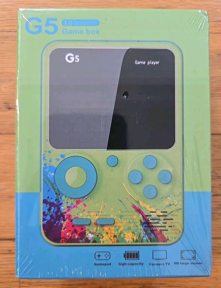 G5 Handheld Game Box  Player 500 Retro Games  3