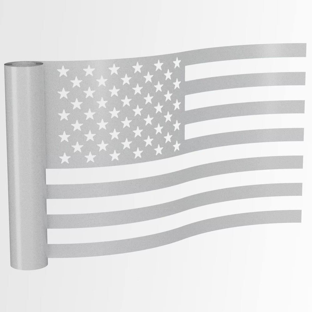 Xinart Silver Iron on Vinyl Roll 12