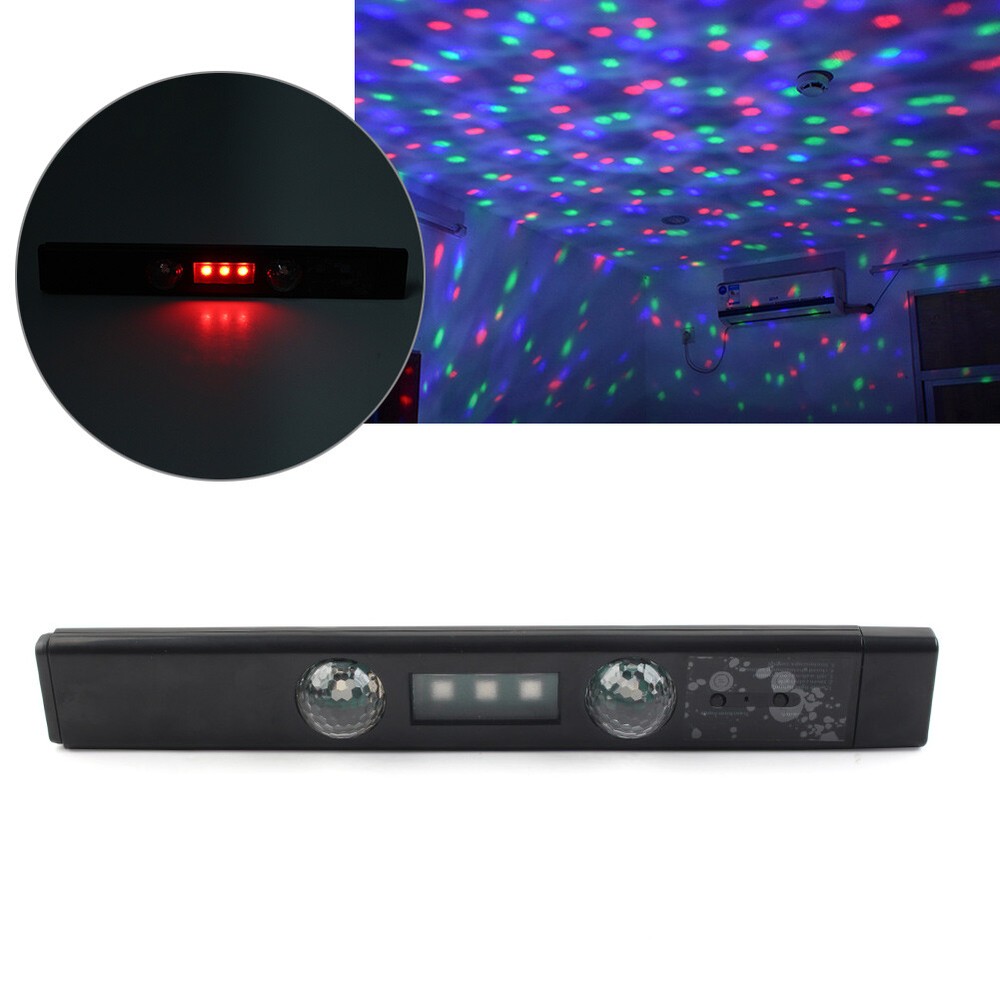 Car Wireless USB Charging Lamp Interior LED Starry Atmosphere Lights Strip