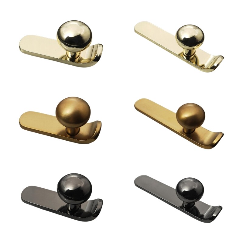Zinc-Alloy Single-hole Handle Simple Drawer Door Pulls Cabinet Pulls