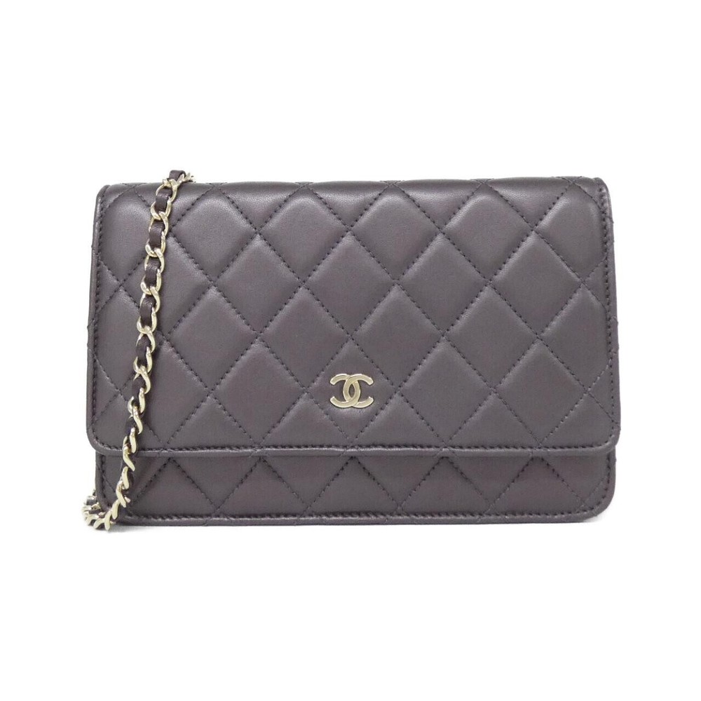 Authentic CHANEL Timeless Classic Line 33814 Chain wallet  #260-006-886-4279