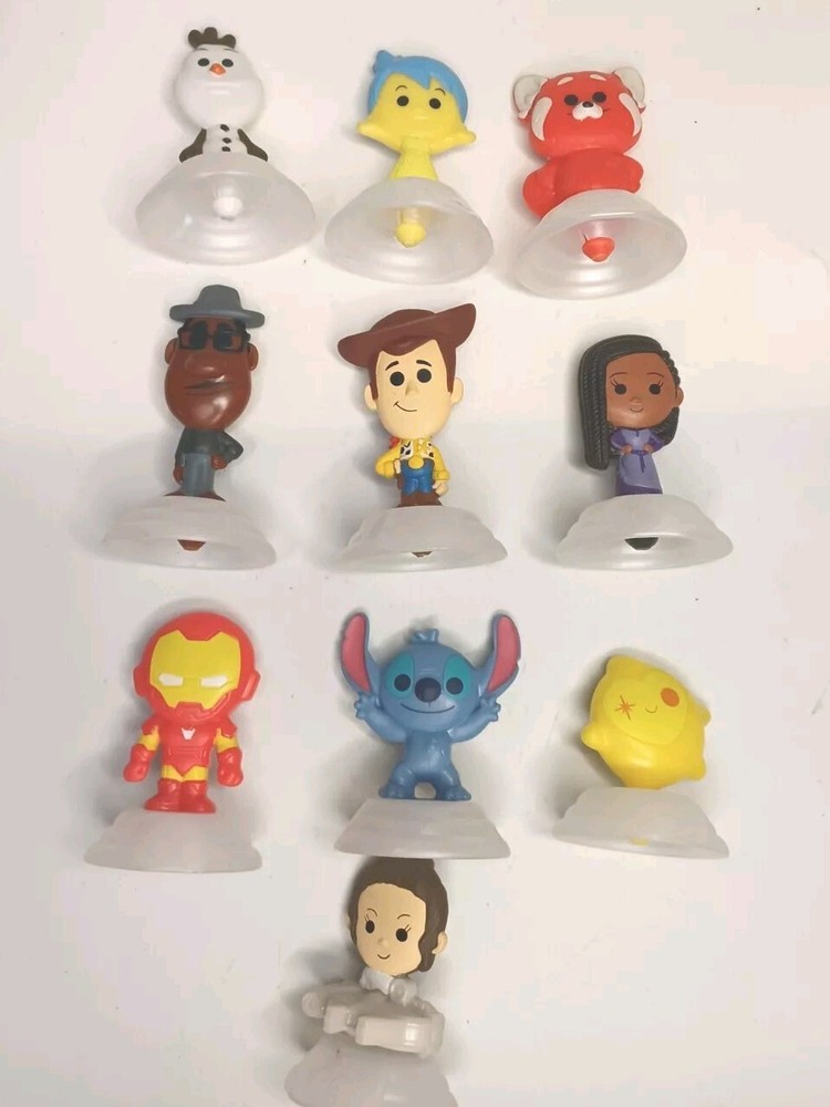 2023 McDonald's Disney 100 Years Anniversary Happy Meal Toys Lot of 10 HTF!