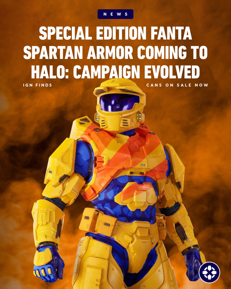 Halo Campaign Evolved x Fanta Reward Master Chief Fantastic Spartan Armor