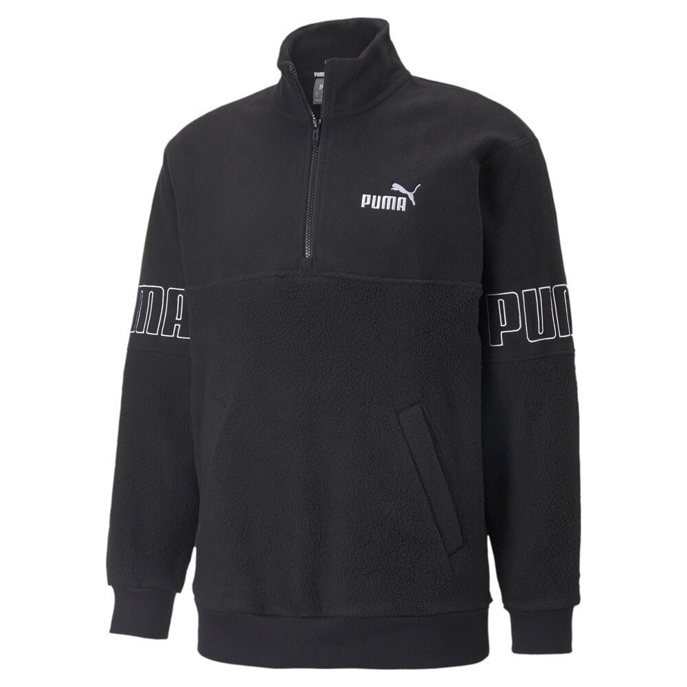 Puma Power Winterized HalfZip Sweatshirt Mens Size S   84985501