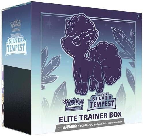 Pokemon Silver Tempest Elite Trainer Box 8 Booster Packs Factory Sealed ETB