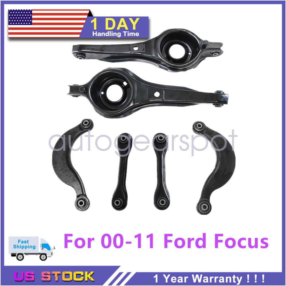 Rear Suspension Control Arm Arms Upper Lower Set Kit For Ford Focus 2000-2011