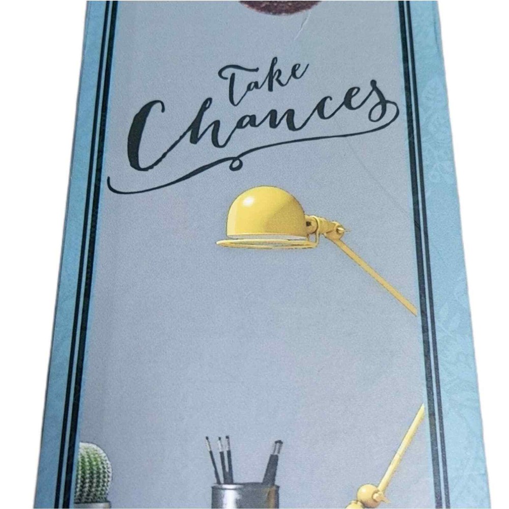 TAKE CHANCES Black Vinyl Wall Decal Home Decor