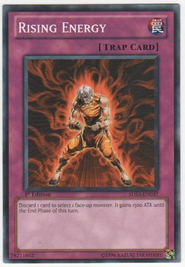 Rising Energy 5DS3-EN037 Common 1st Edition LP Yugioh Card