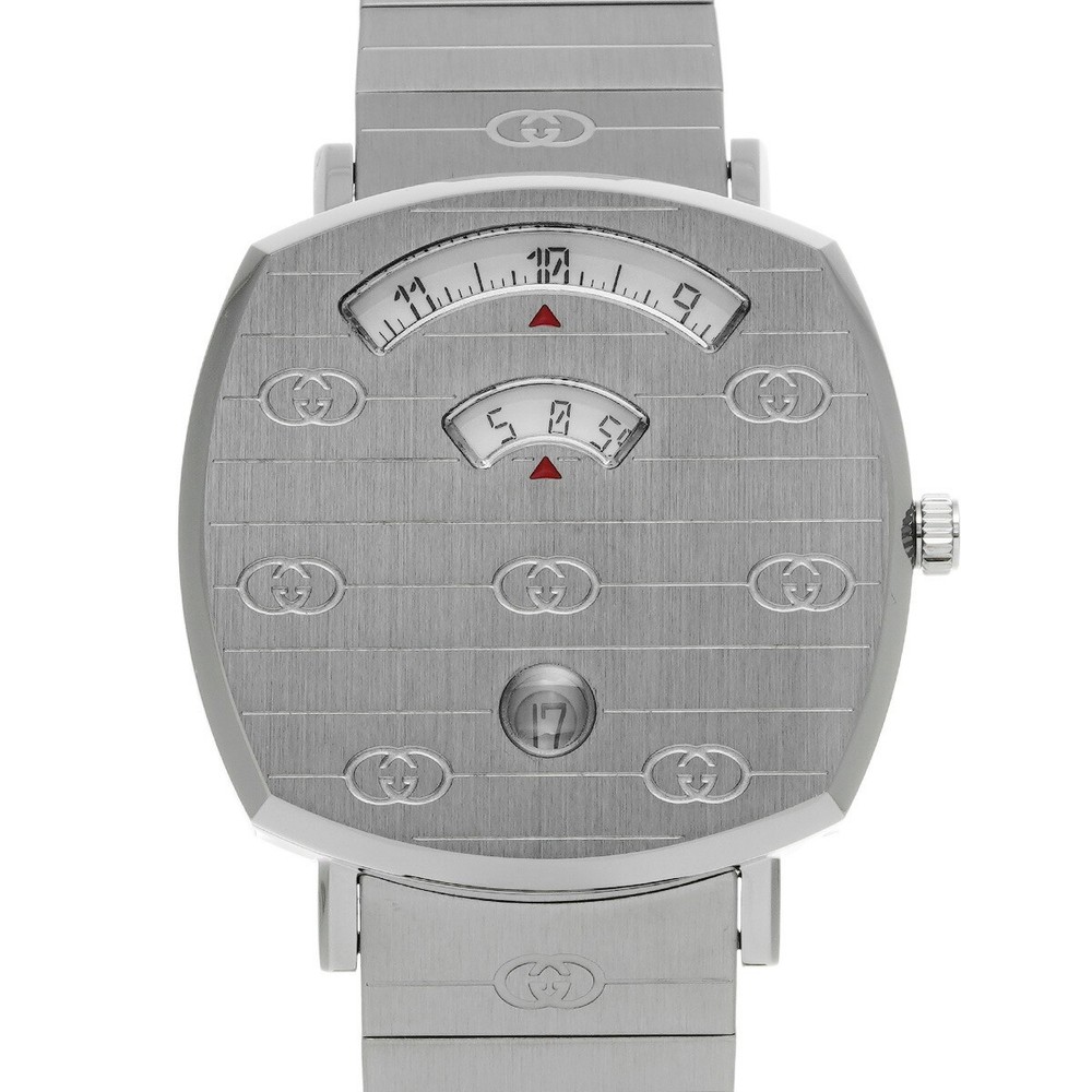 Gucci Grip YA157401 White Mens Luxury Watch
