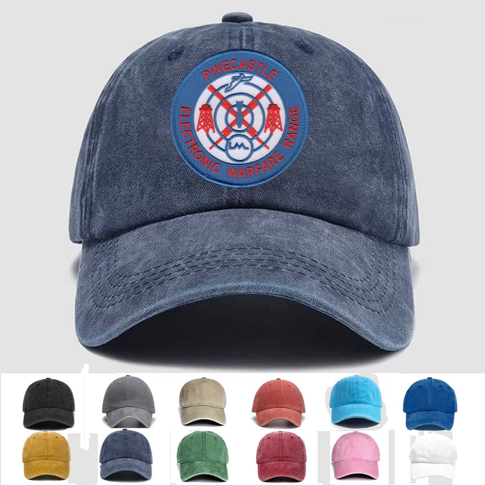 Custom Embroidered Hat Pinecastle Electronic Warfare Range, Veteran Cap, Gift