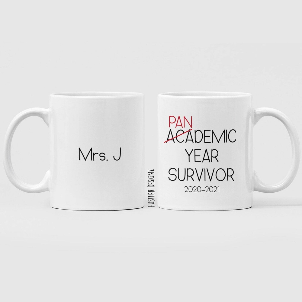 Pandemic Year Survivor Mug Pandemic Teacher Gift Teacher Gifts End Of Year