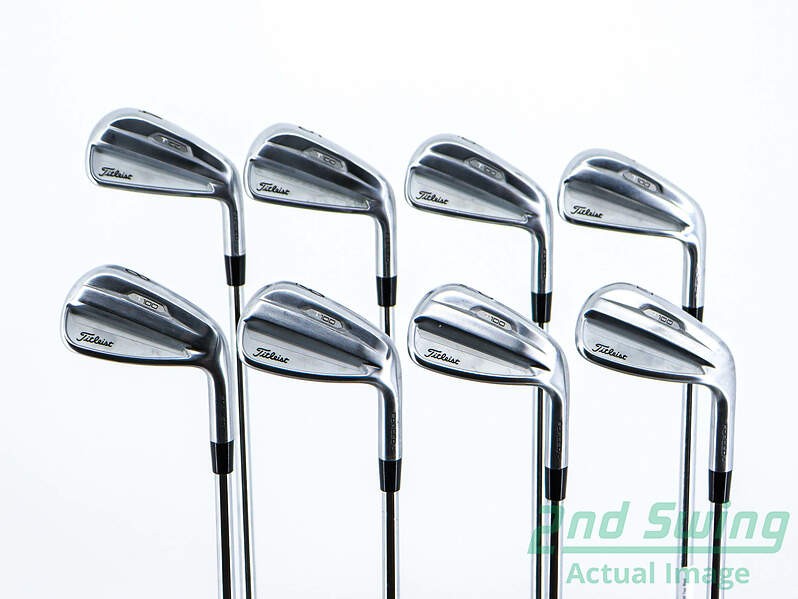 Titleist 2021 T100 Iron Set 4-PW AW Steel X-Stiff Right 38.25in Golf Clubs