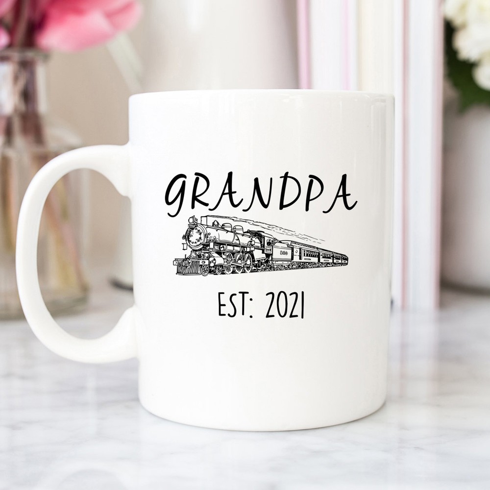 Grandpa Mug Grandpa Gift Pregnancy Reveal Gift For Grandpa Grandparent Gift