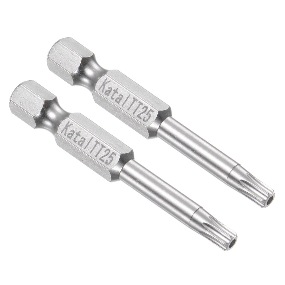 Magnetic Star 7 Point Bits TT25 S2 Steel 7 Point Torx Screwdriver Bits 2pcs