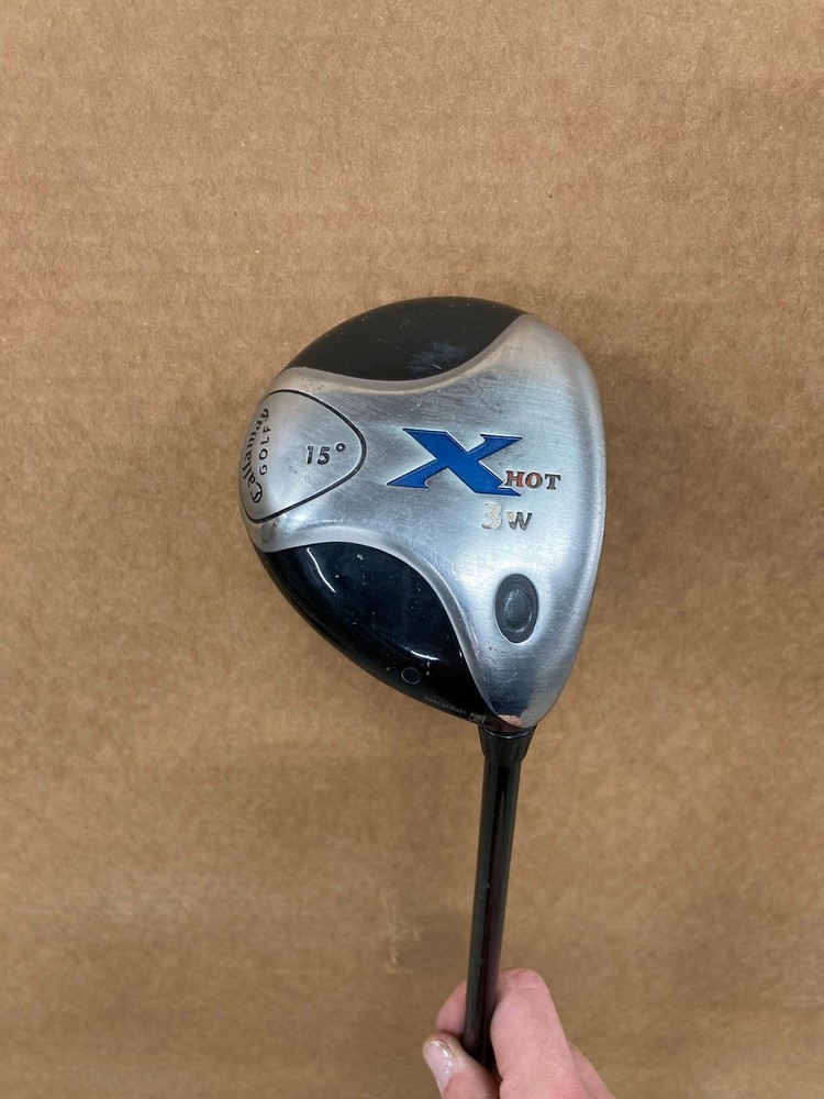 Used Men's Callaway X Hot Right Handed 3 Wood (Stiff Flex)