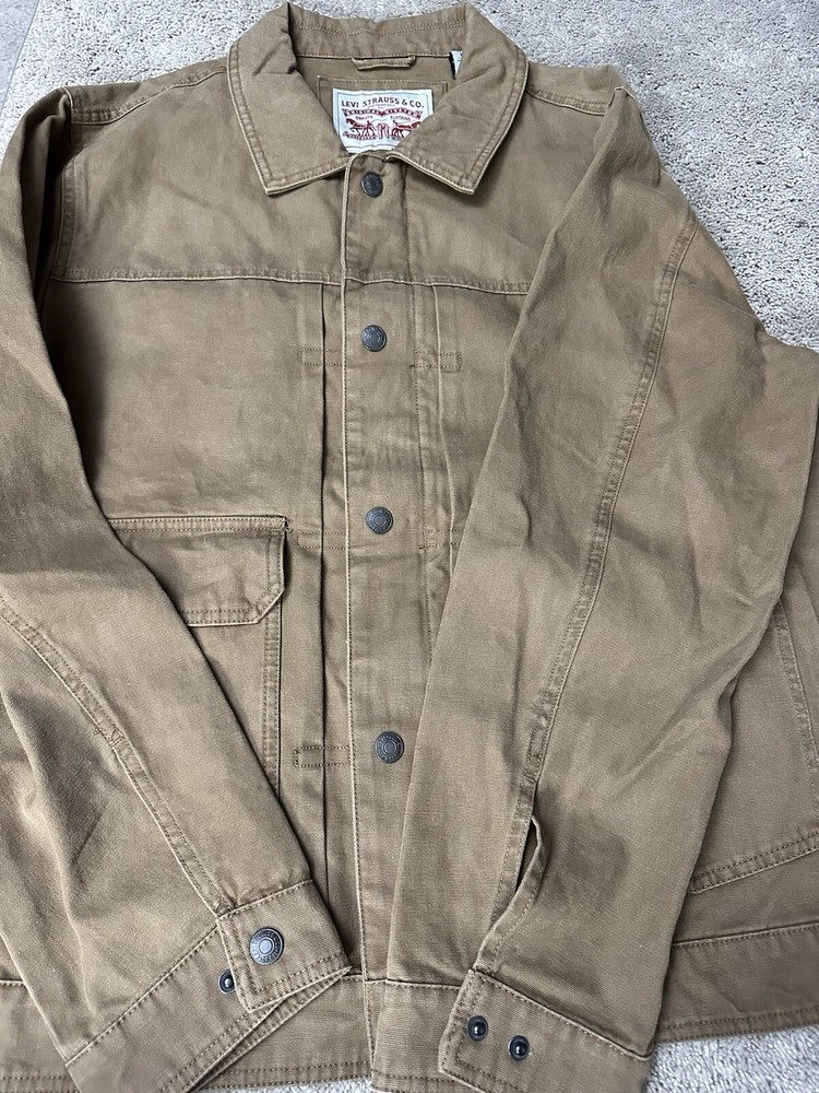 Levi's Men's Lightweight Trucker Shirt Jacket Cotton Canvas X-Large