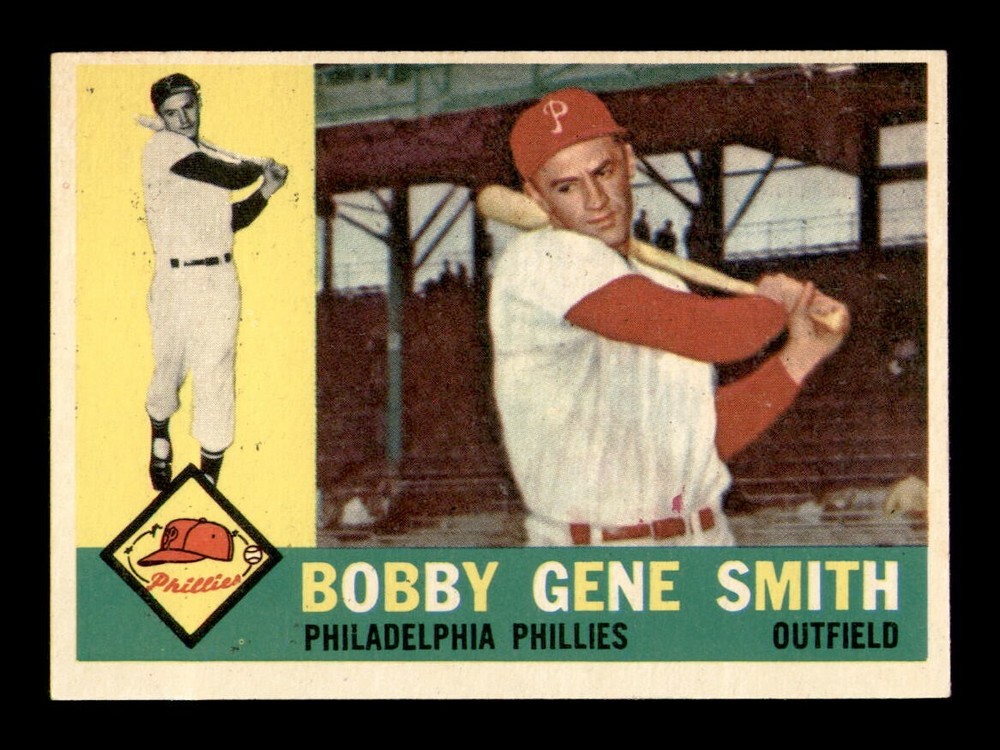 1960 Topps #194 Bobby Gene Smith EX-MINT Baseball Card OBGcards