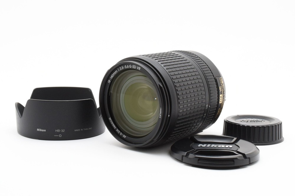 TOP MINT Nikon AF-S Nikkor 18-140mm F3.5-5.6G ED DX VR Lens Japan Import #0017