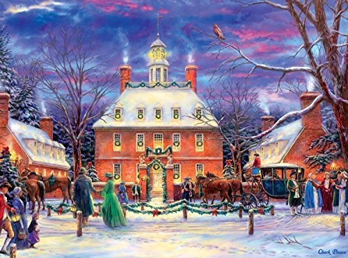 - Chuck Pinson Holiday Collection - Governor's Party - 1000 Piece Jigsaw Puzzle