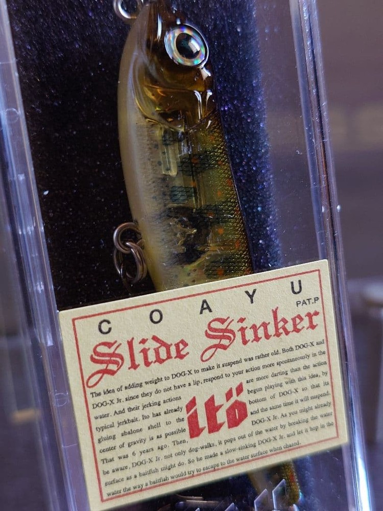 Megabass Ito Coayu Slide Sinker IWANA Reflection New Unopened